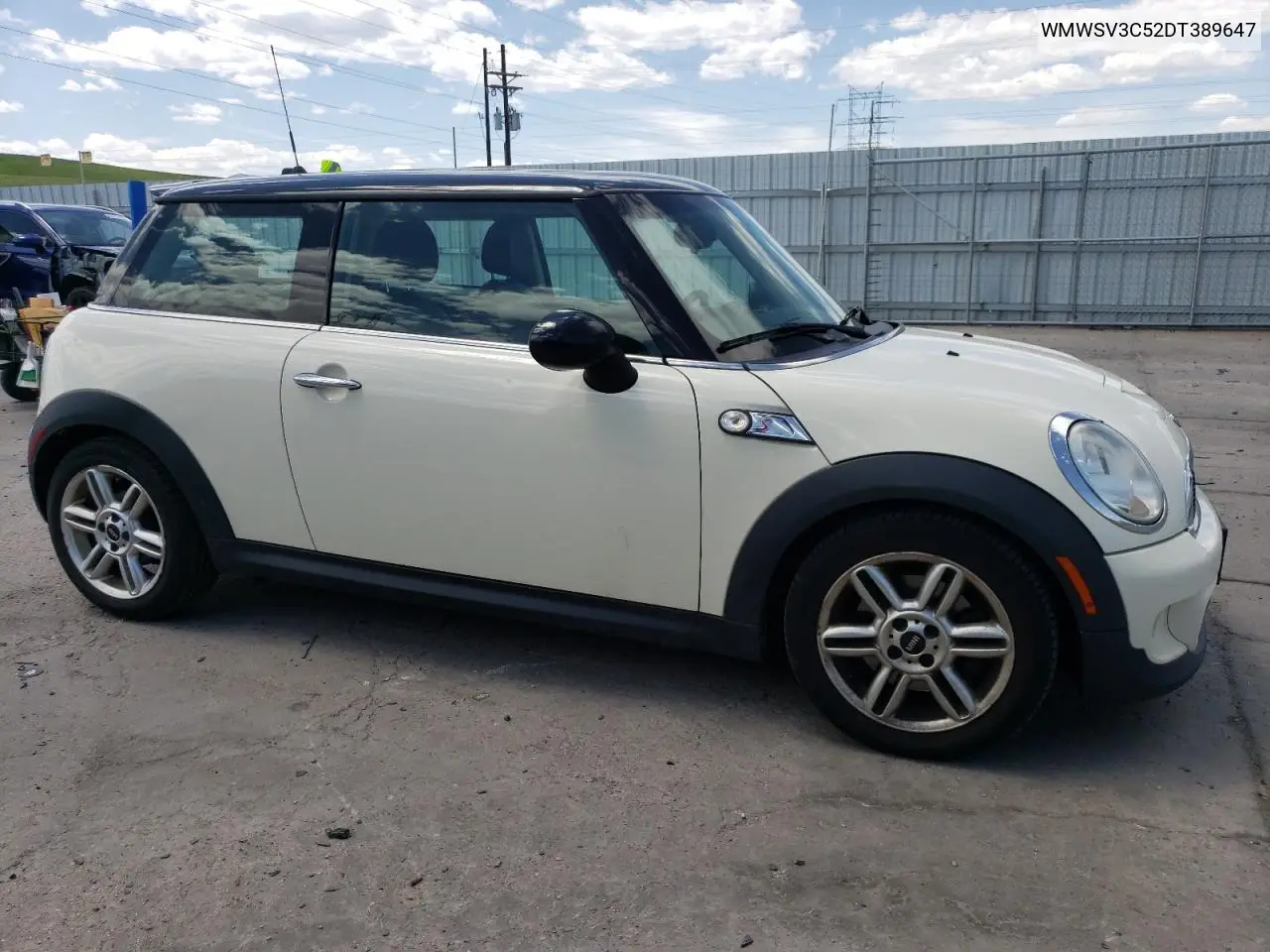 2013 Mini Cooper S VIN: WMWSV3C52DT389647 Lot: 56764135