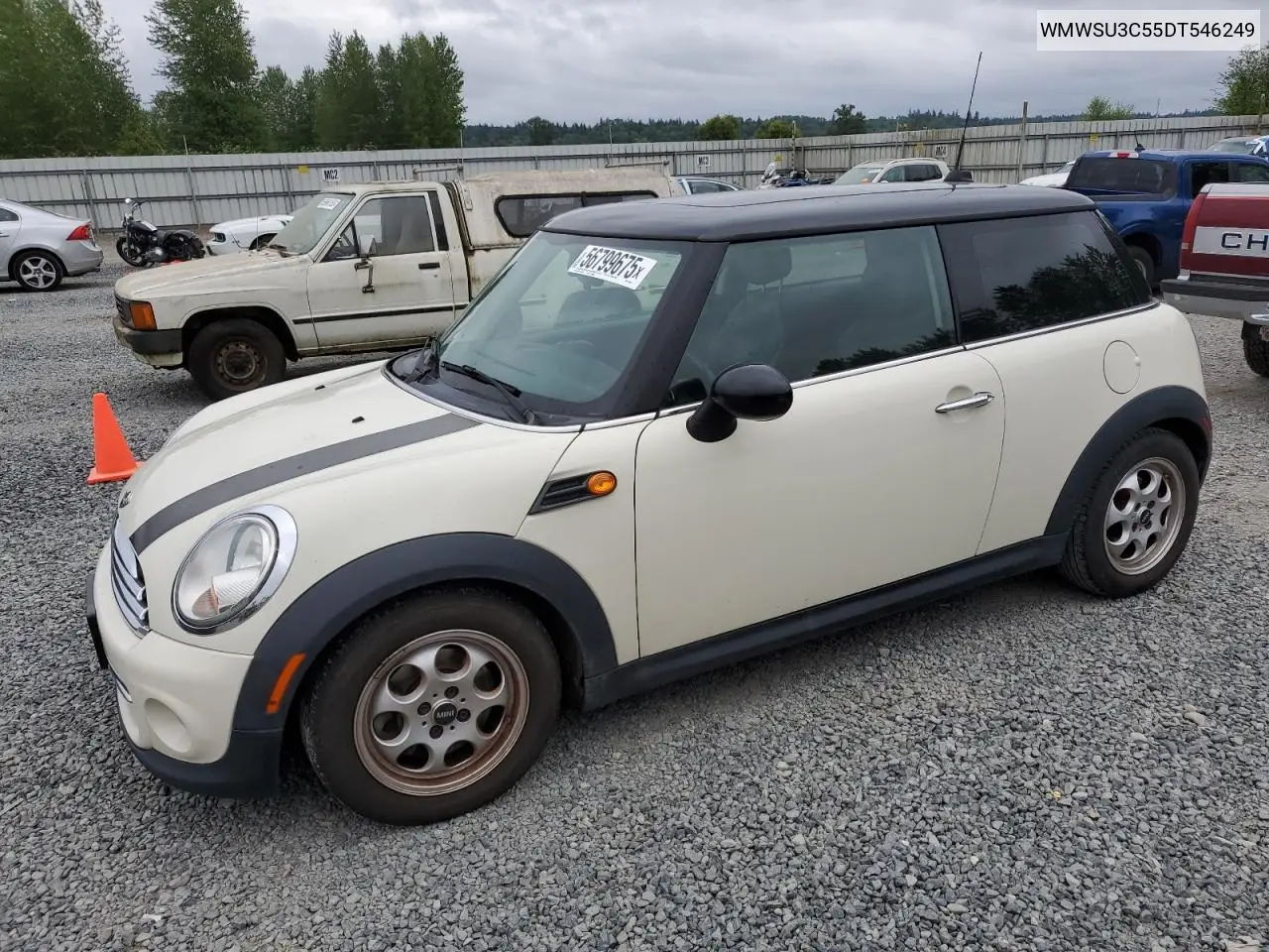 2013 Mini Cooper VIN: WMWSU3C55DT546249 Lot: 56799675