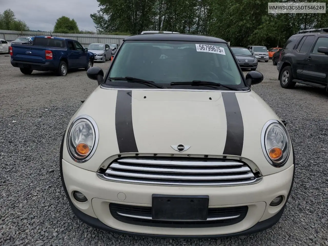 2013 Mini Cooper VIN: WMWSU3C55DT546249 Lot: 56799675
