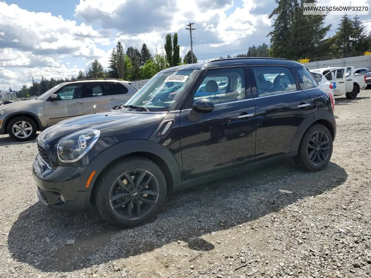 2013 Mini Cooper S Countryman VIN: WMWZC5C56DWP33270 Lot: 56804085