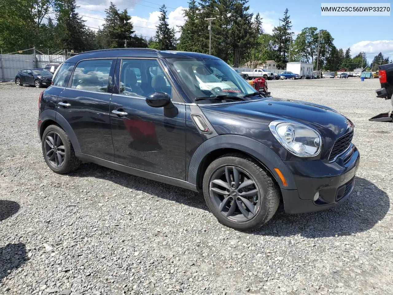 2013 Mini Cooper S Countryman VIN: WMWZC5C56DWP33270 Lot: 56804085