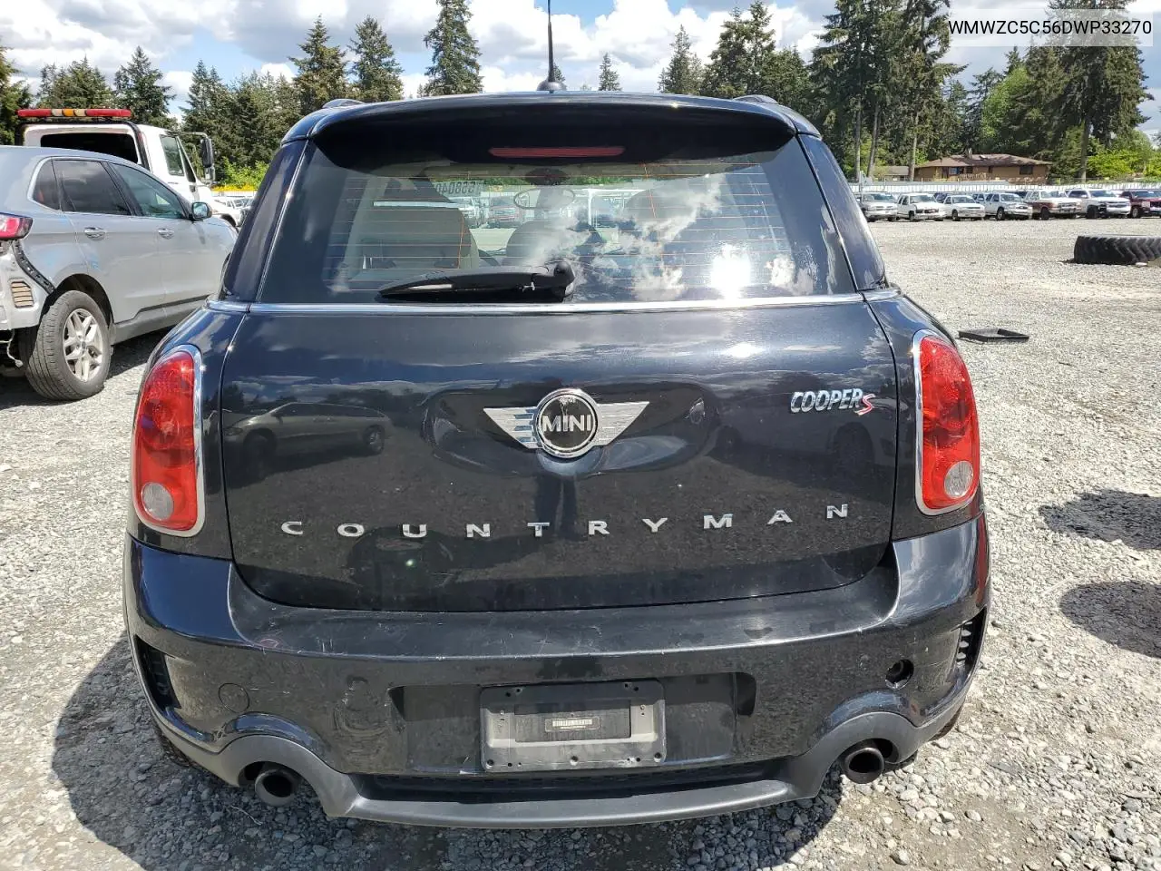 2013 Mini Cooper S Countryman VIN: WMWZC5C56DWP33270 Lot: 56804085