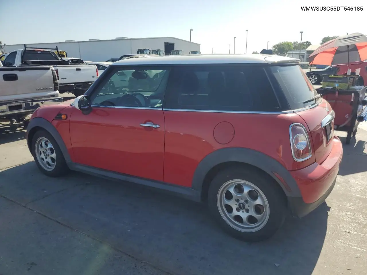 2013 Mini Cooper VIN: WMWSU3C55DT546185 Lot: 62603645
