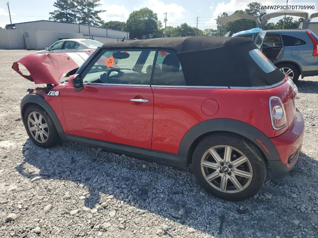 2013 Mini Cooper S VIN: WMWZP3C57DT705990 Lot: 62725675