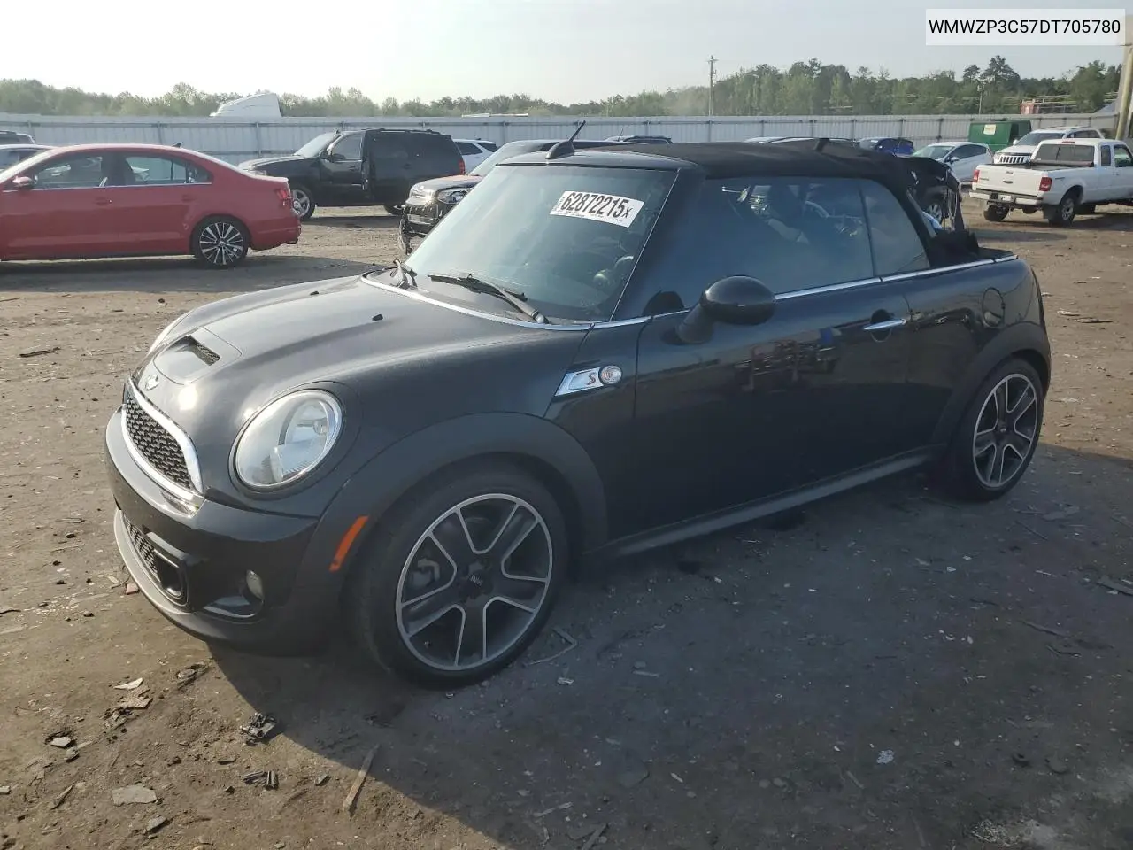 2013 Mini Cooper S VIN: WMWZP3C57DT705780 Lot: 62872215