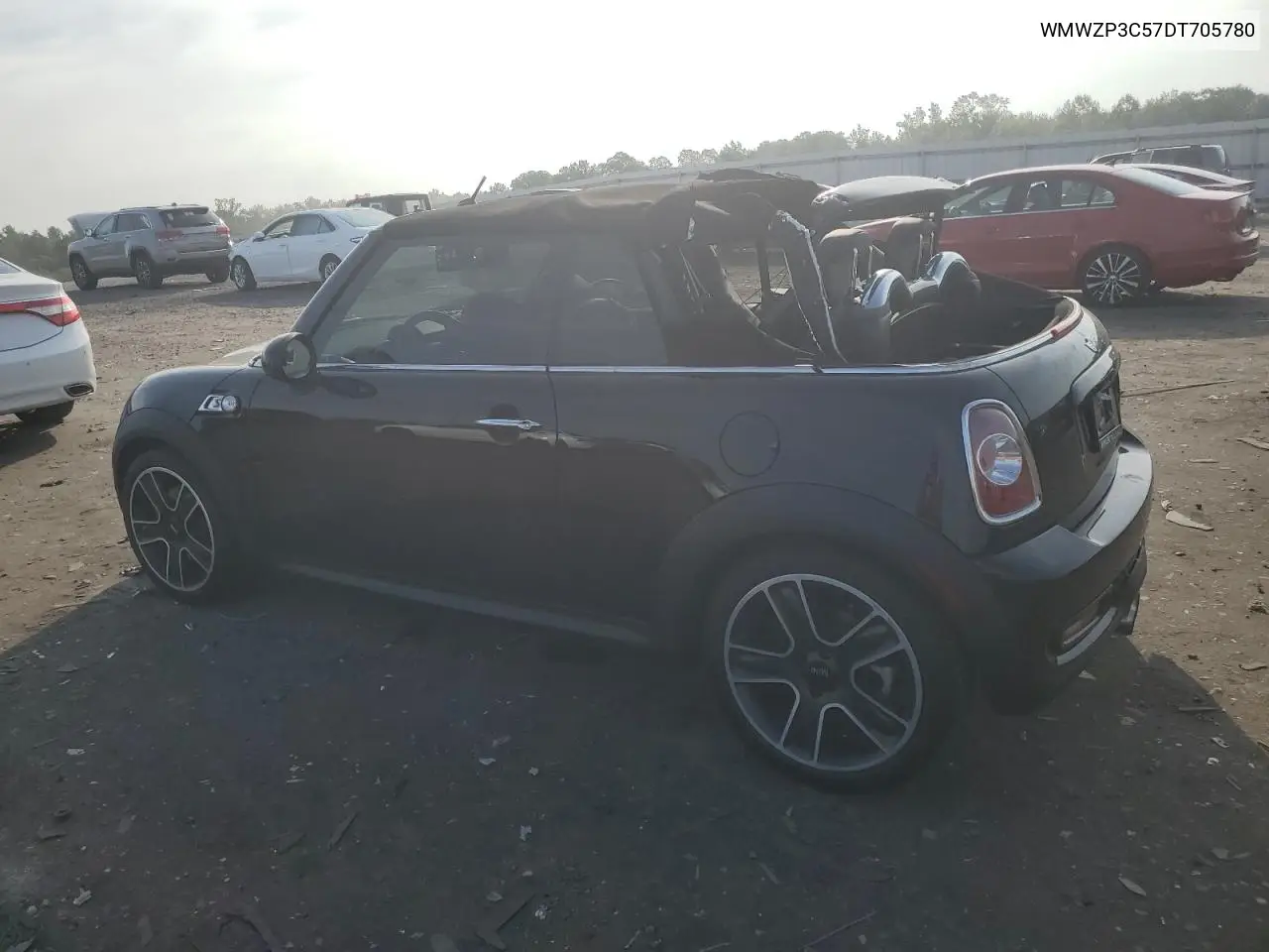 2013 Mini Cooper S VIN: WMWZP3C57DT705780 Lot: 62872215