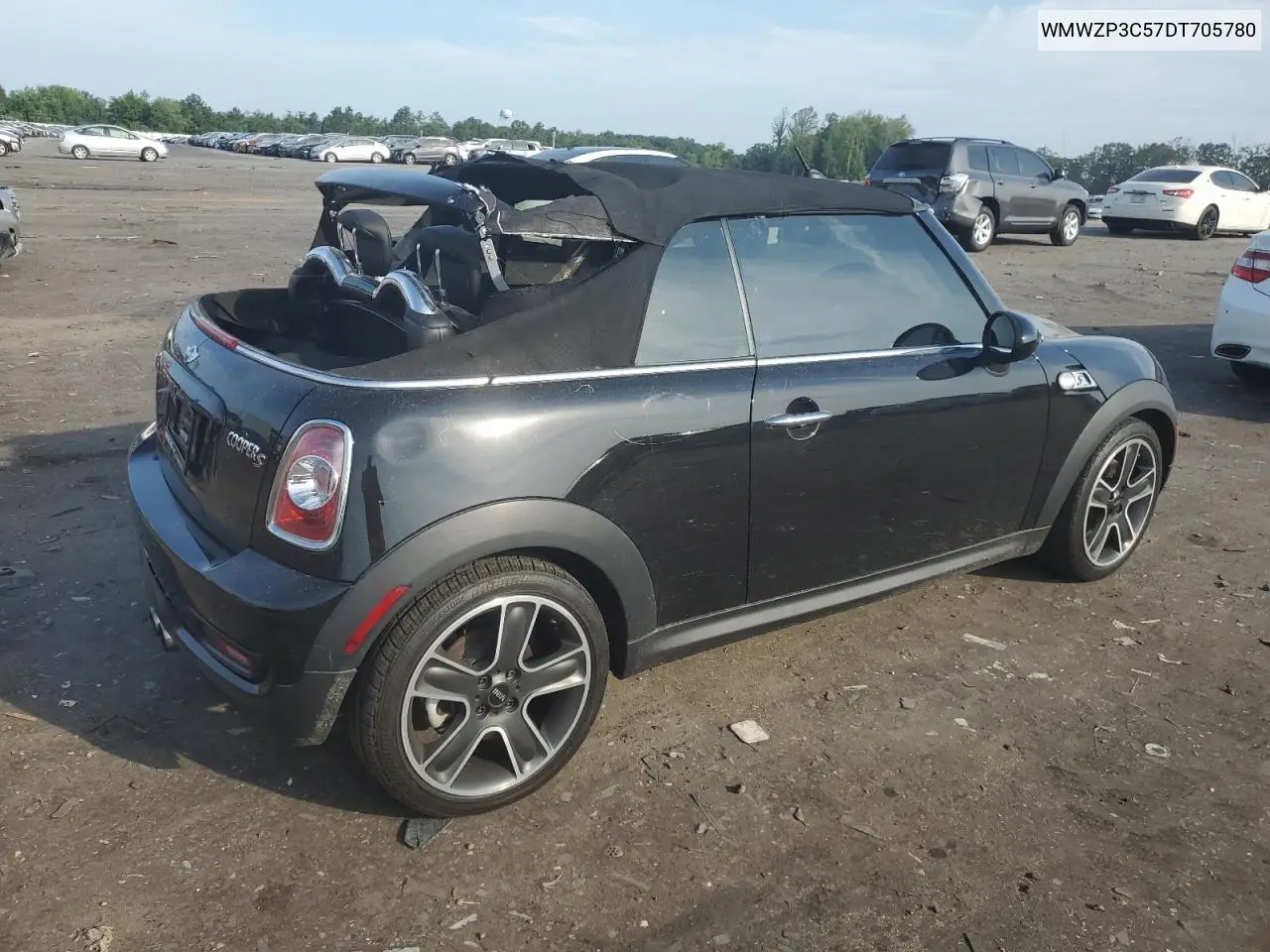 2013 Mini Cooper S VIN: WMWZP3C57DT705780 Lot: 62872215