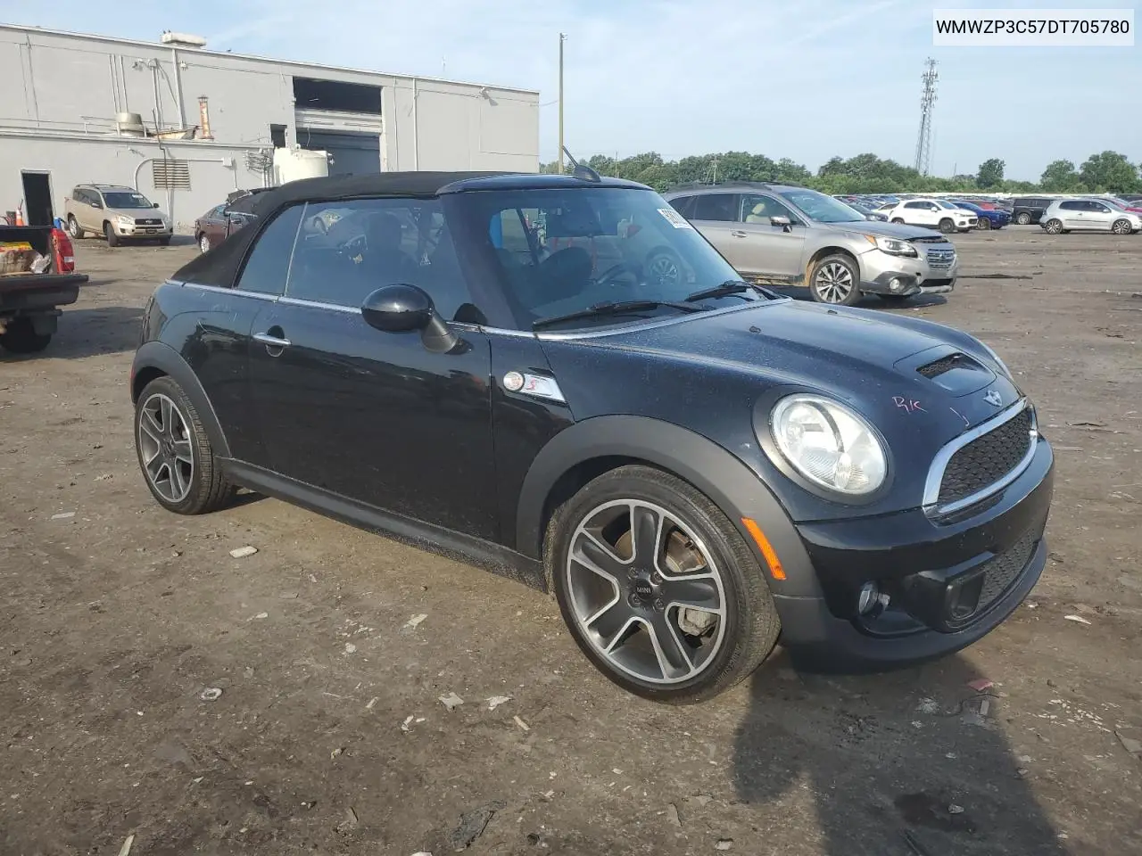 2013 Mini Cooper S VIN: WMWZP3C57DT705780 Lot: 62872215