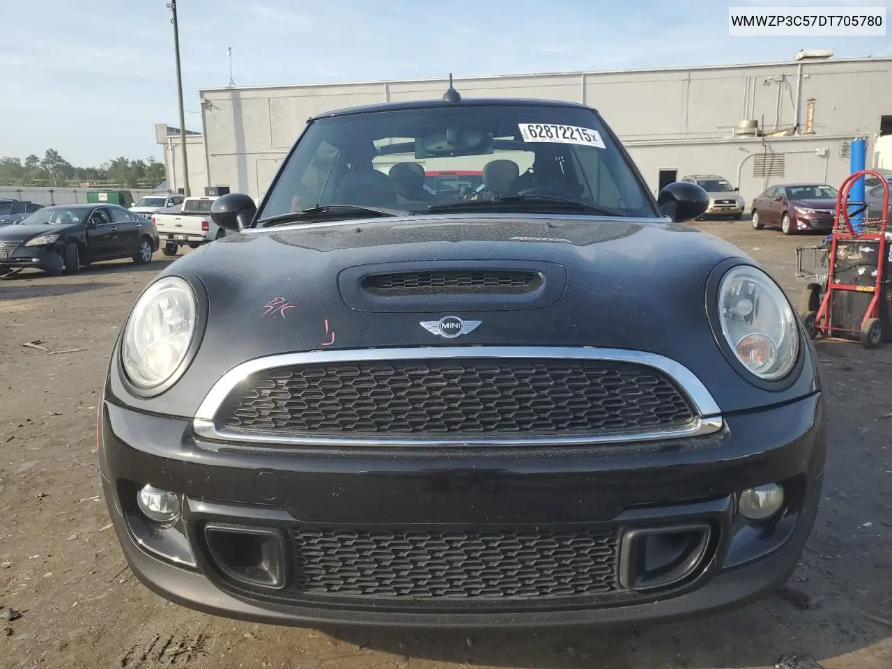 2013 Mini Cooper S VIN: WMWZP3C57DT705780 Lot: 62872215