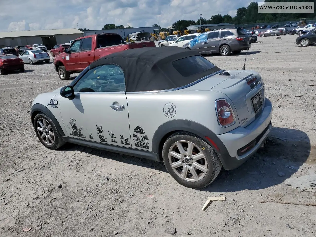 2013 Mini Cooper Roadster S VIN: WMWSY3C54DT594331 Lot: 62906305