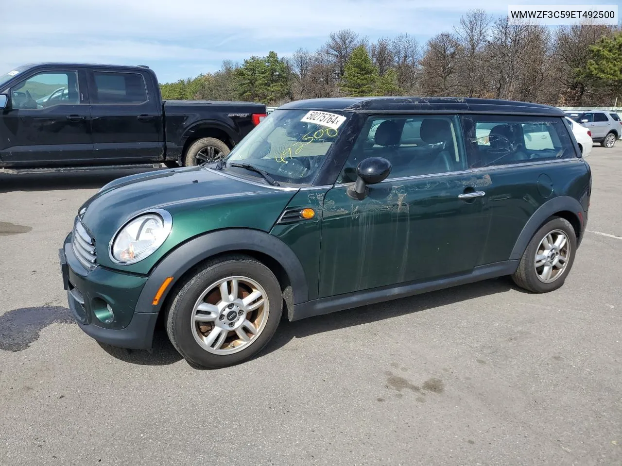 2014 Mini Cooper Clubman VIN: WMWZF3C59ET492500 Lot: 50275764
