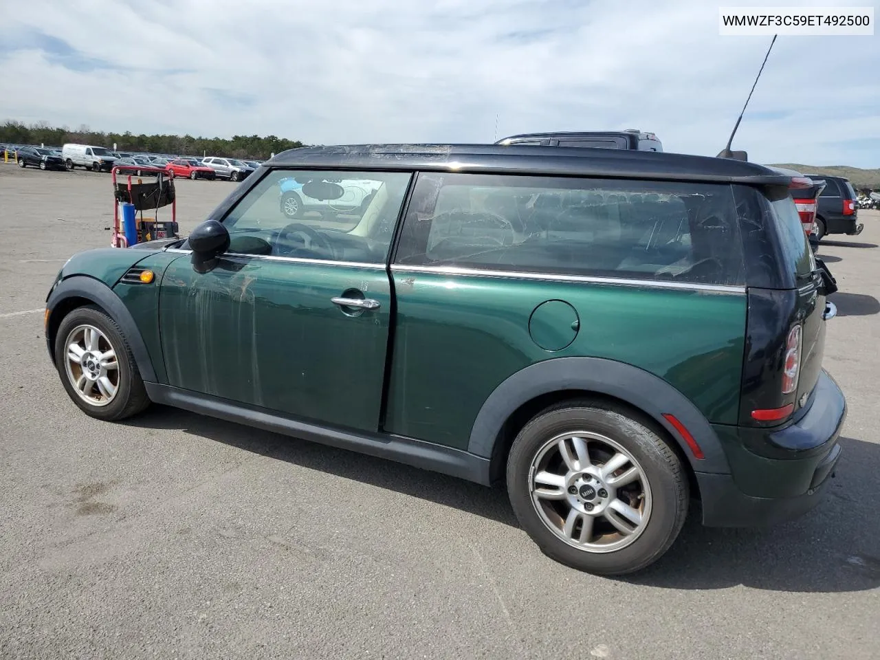 2014 Mini Cooper Clubman VIN: WMWZF3C59ET492500 Lot: 50275764