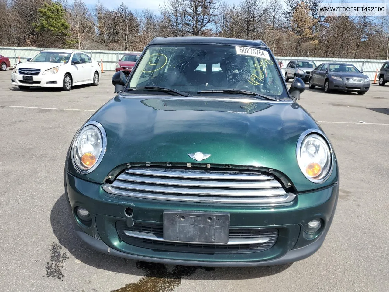 2014 Mini Cooper Clubman VIN: WMWZF3C59ET492500 Lot: 50275764