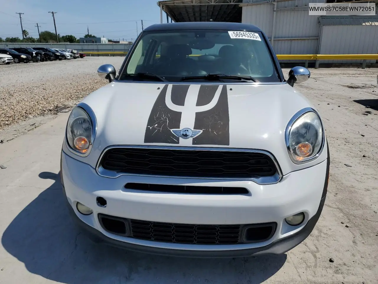 2014 Mini Cooper S Paceman VIN: WMWSS7C58EWN72051 Lot: 56945335