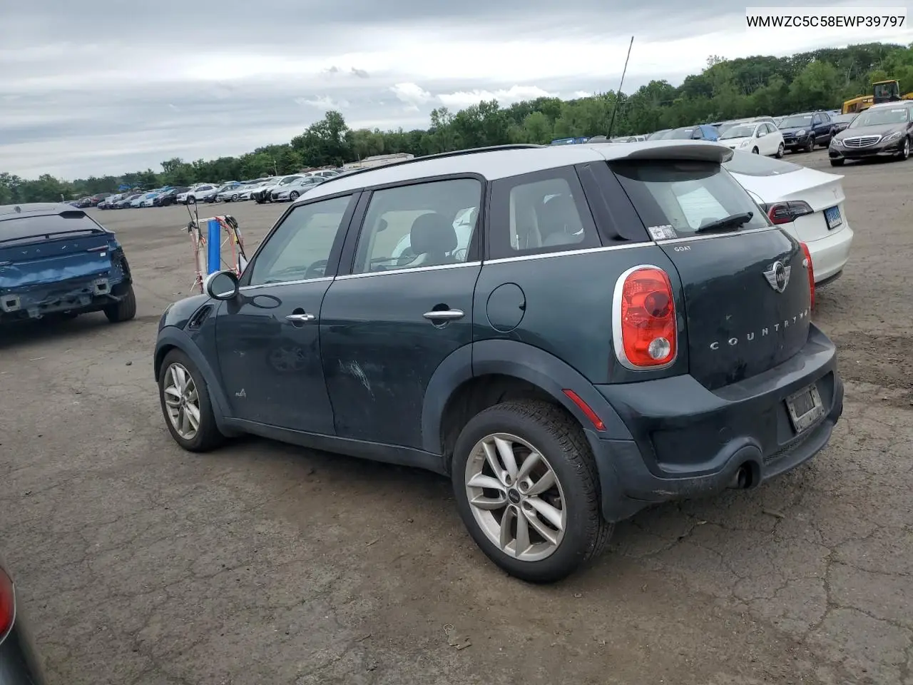 2014 Mini Cooper S Countryman VIN: WMWZC5C58EWP39797 Lot: 62193515