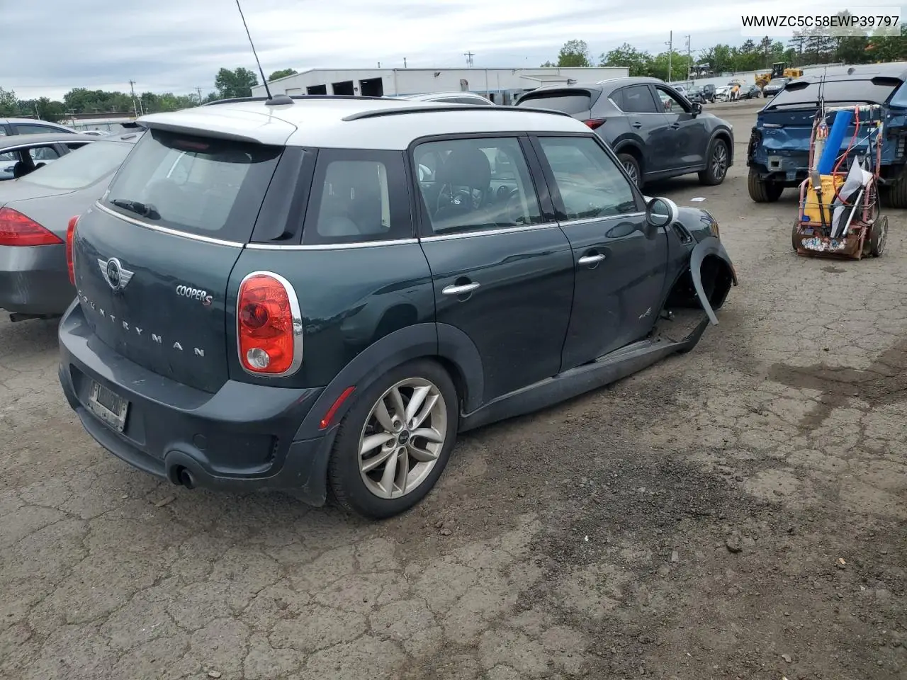 2014 Mini Cooper S Countryman VIN: WMWZC5C58EWP39797 Lot: 62193515