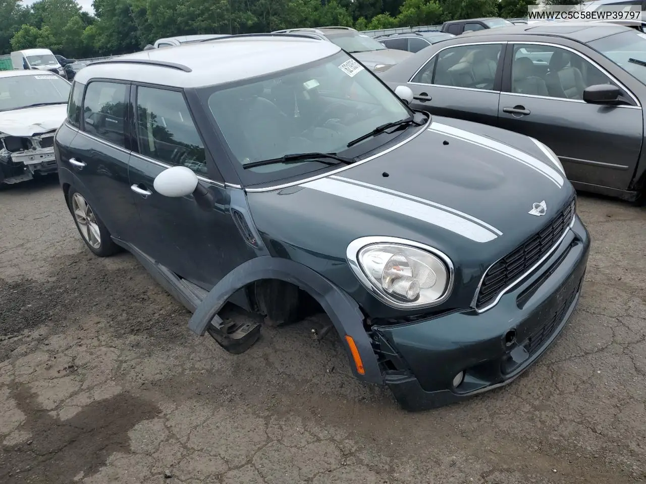 2014 Mini Cooper S Countryman VIN: WMWZC5C58EWP39797 Lot: 62193515