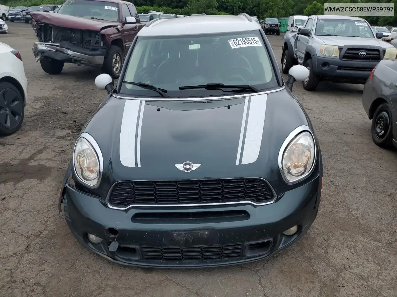 2014 Mini Cooper S Countryman VIN: WMWZC5C58EWP39797 Lot: 62193515