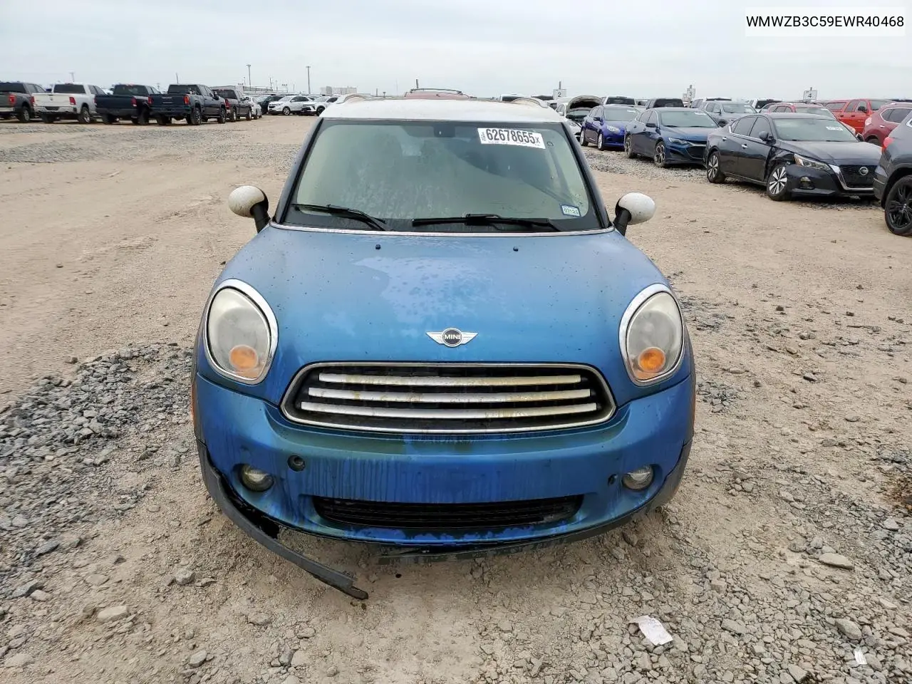 2014 Mini Cooper Countryman VIN: WMWZB3C59EWR40468 Lot: 62678655