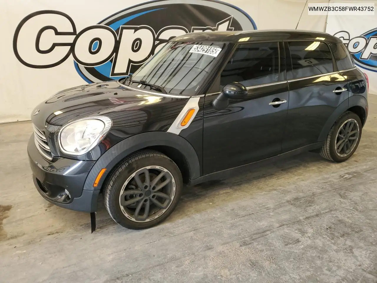 2015 Mini Cooper Countryman VIN: WMWZB3C58FWR43752 Lot: 53429185