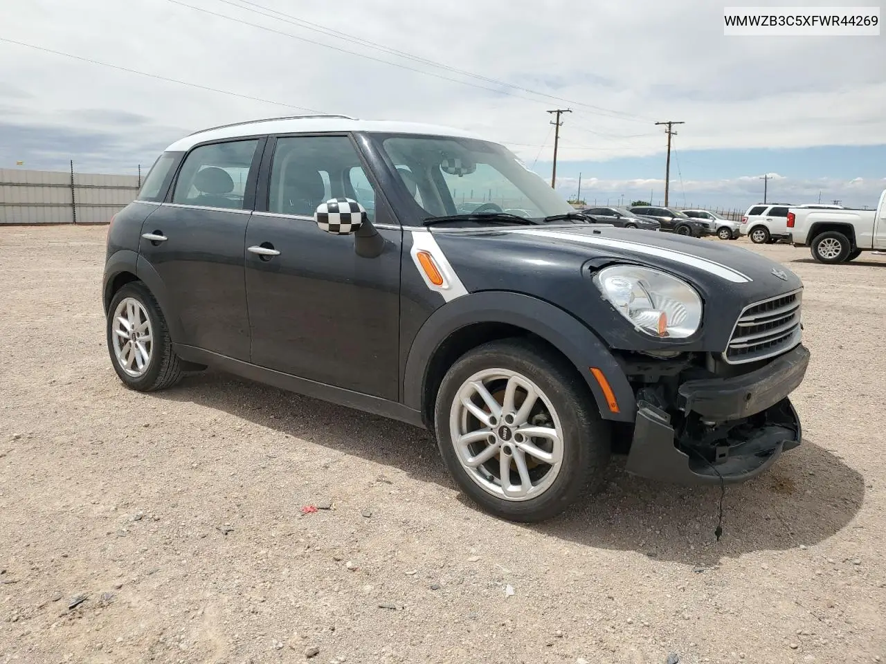2015 Mini Cooper Countryman VIN: WMWZB3C5XFWR44269 Lot: 55934855