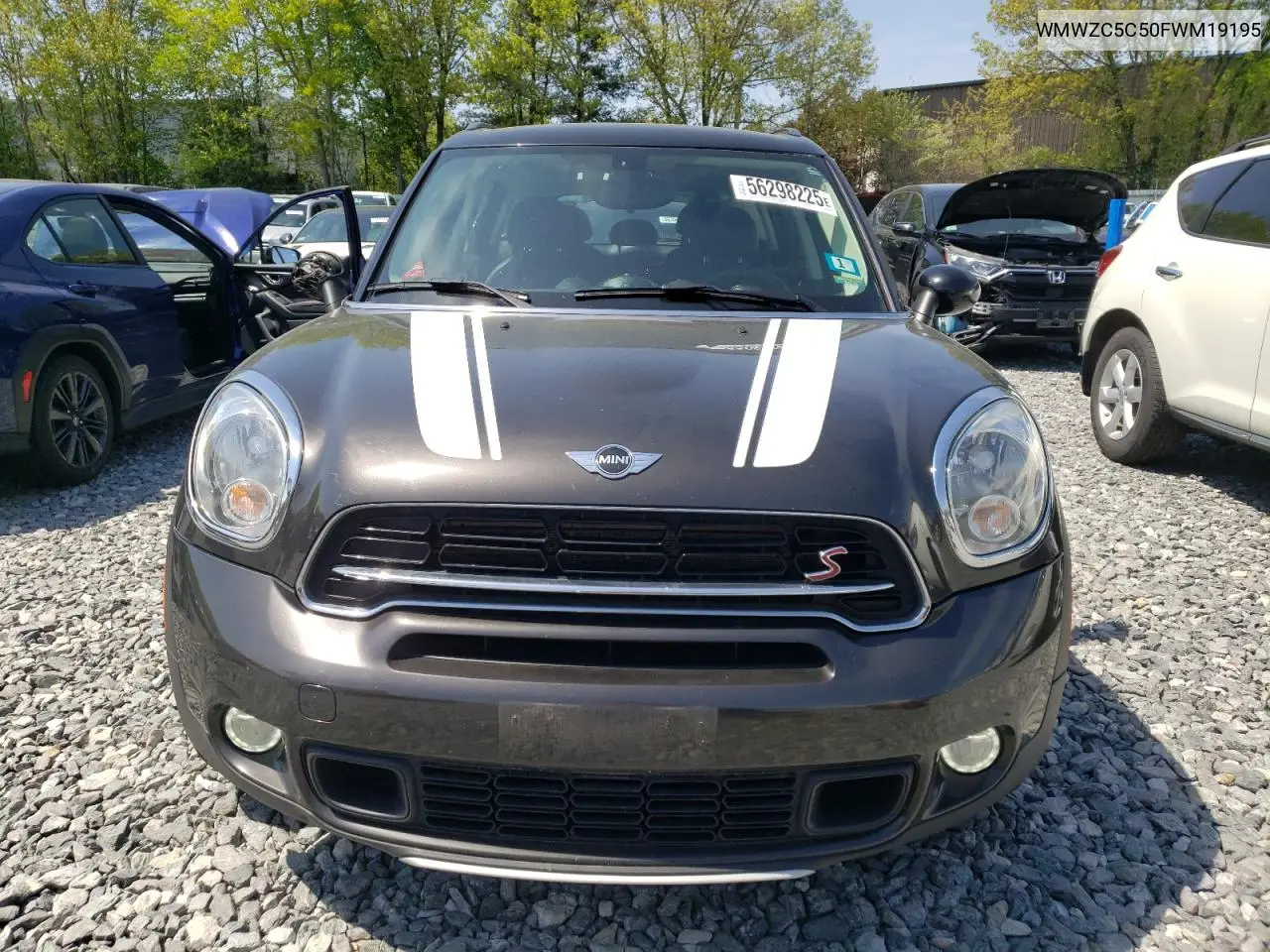 2015 Mini Cooper S Countryman VIN: WMWZC5C50FWM19195 Lot: 56298225