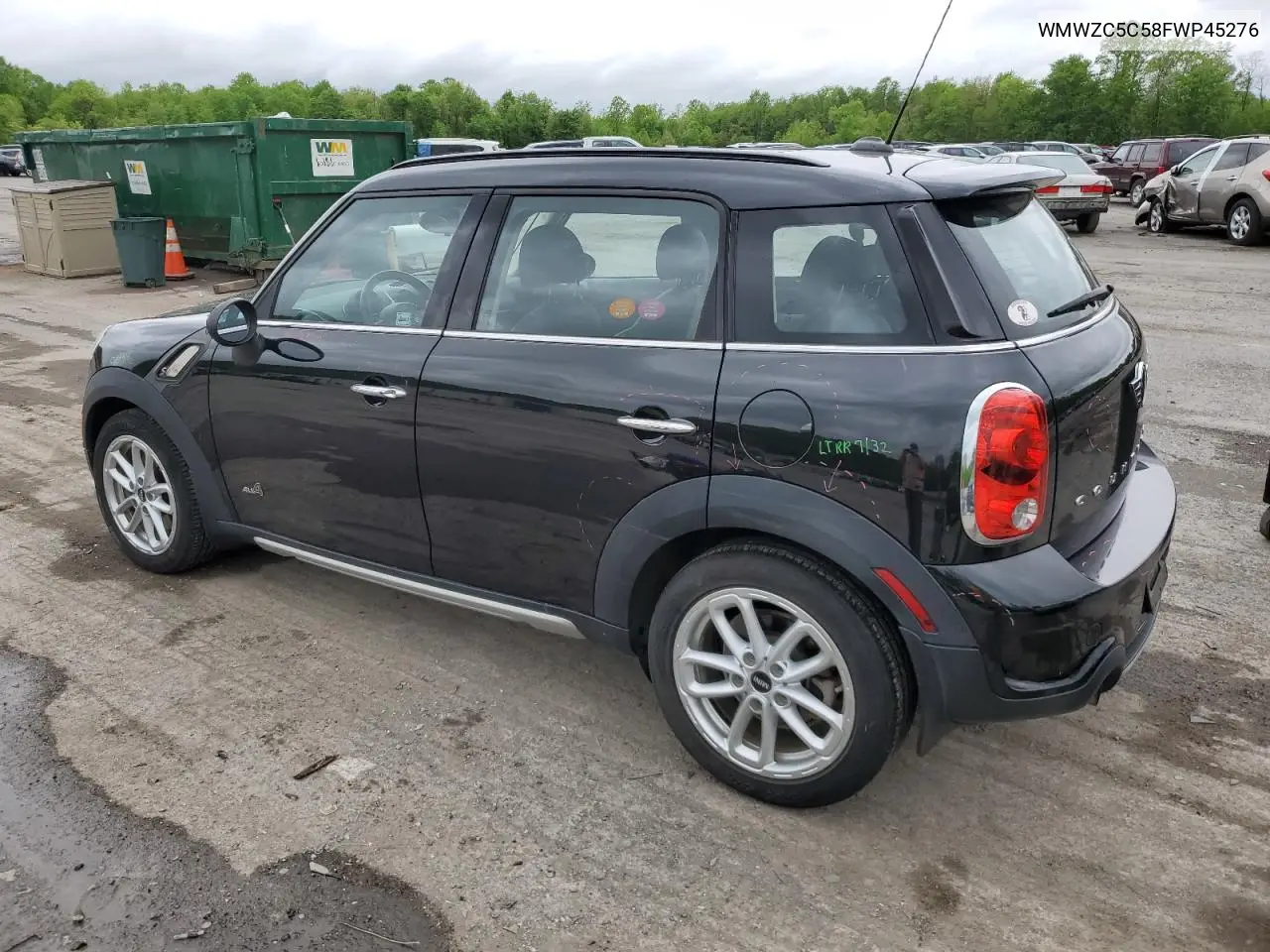 2015 Mini Cooper S Countryman VIN: WMWZC5C58FWP45276 Lot: 56871055