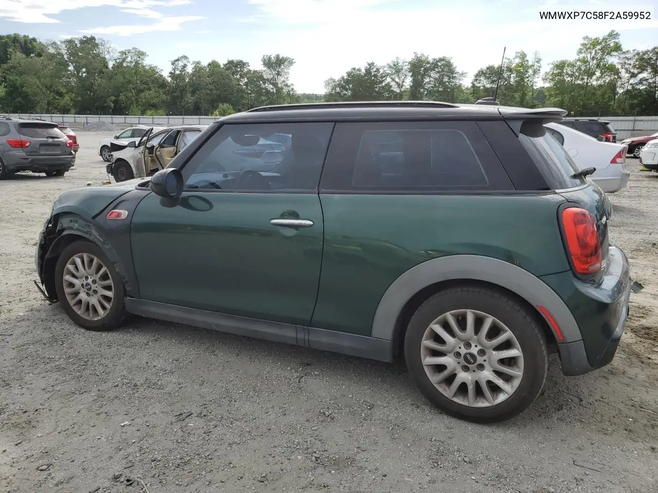 2015 Mini Cooper S VIN: WMWXP7C58F2A59952 Lot: 61731545
