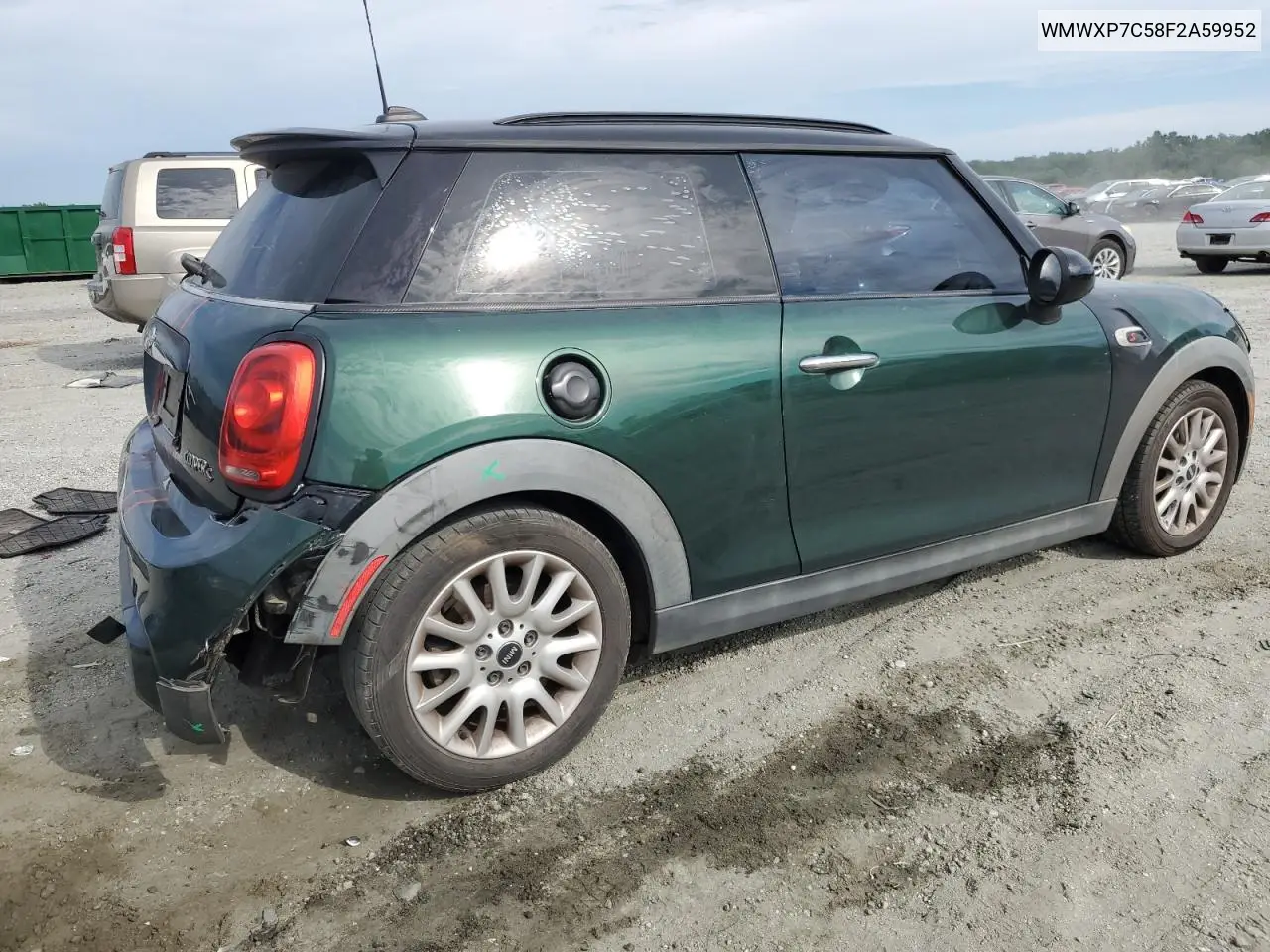 2015 Mini Cooper S VIN: WMWXP7C58F2A59952 Lot: 61731545