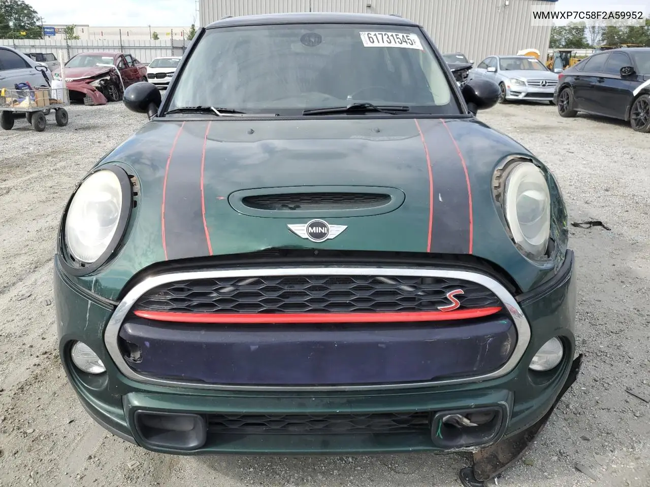 2015 Mini Cooper S VIN: WMWXP7C58F2A59952 Lot: 61731545