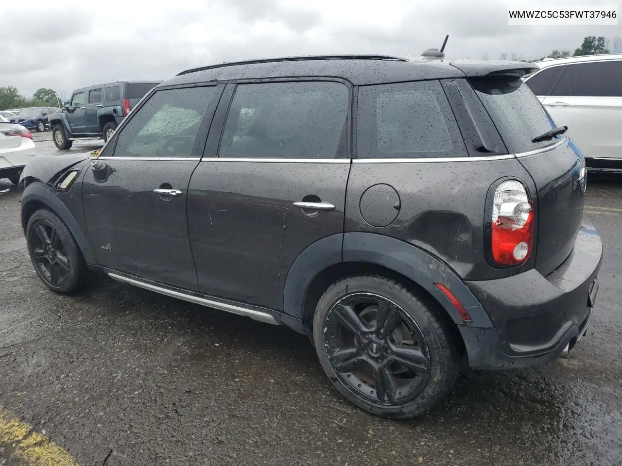 2015 Mini Cooper S Countryman VIN: WMWZC5C53FWT37946 Lot: 62818125