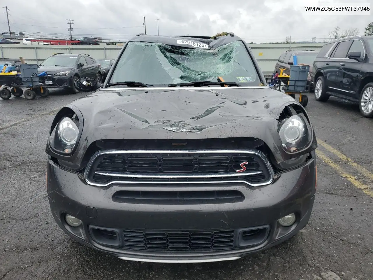 2015 Mini Cooper S Countryman VIN: WMWZC5C53FWT37946 Lot: 62818125