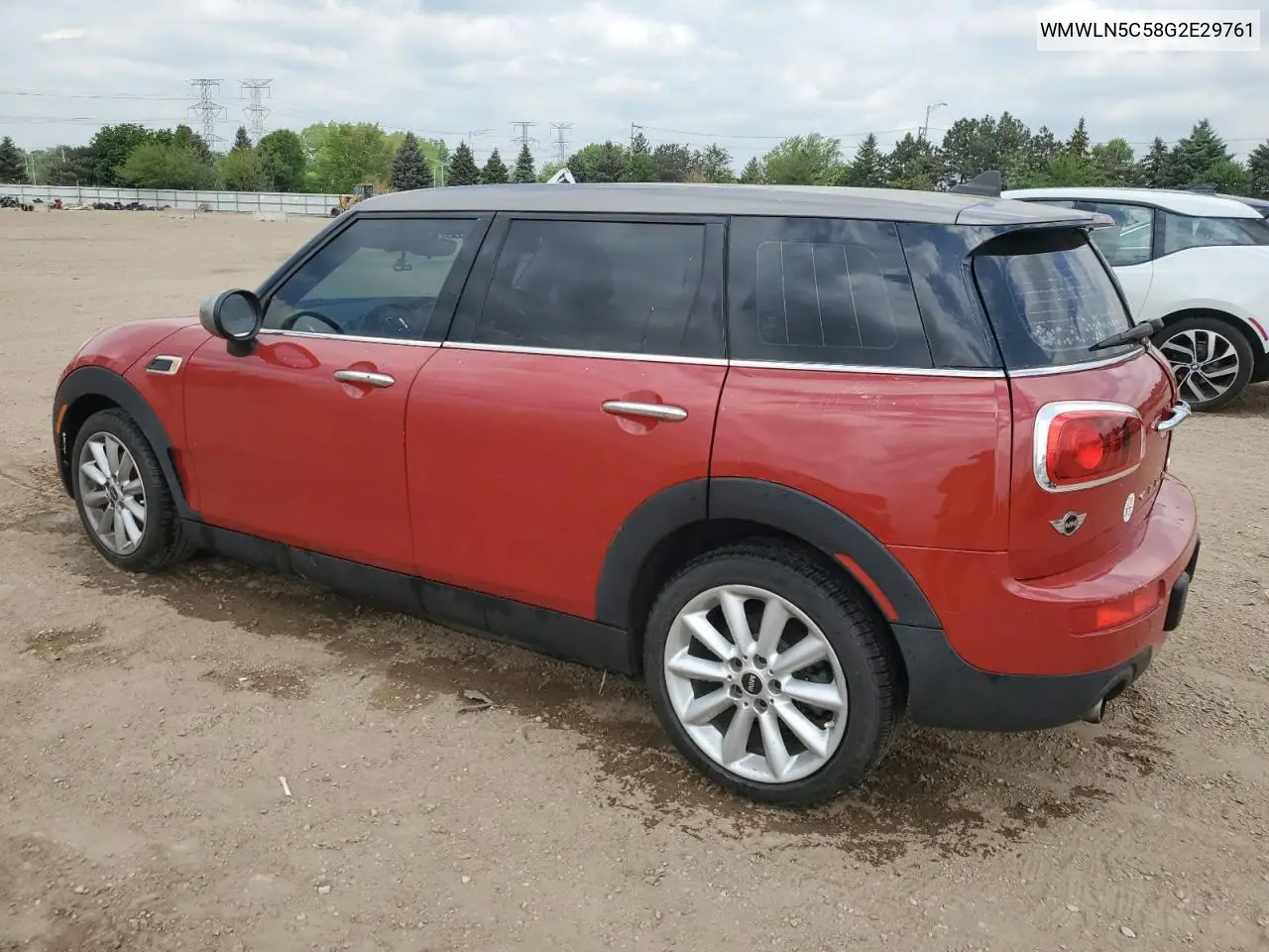 2016 Mini Cooper Clubman VIN: WMWLN5C58G2E29761 Lot: 55458145