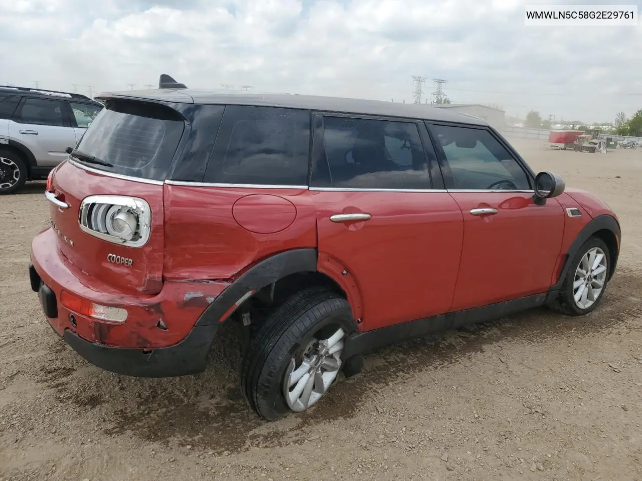2016 Mini Cooper Clubman VIN: WMWLN5C58G2E29761 Lot: 55458145