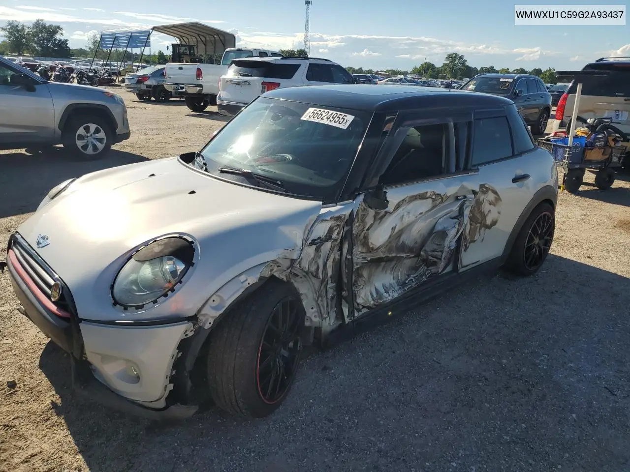 2016 Mini Cooper VIN: WMWXU1C59G2A93437 Lot: 56624955