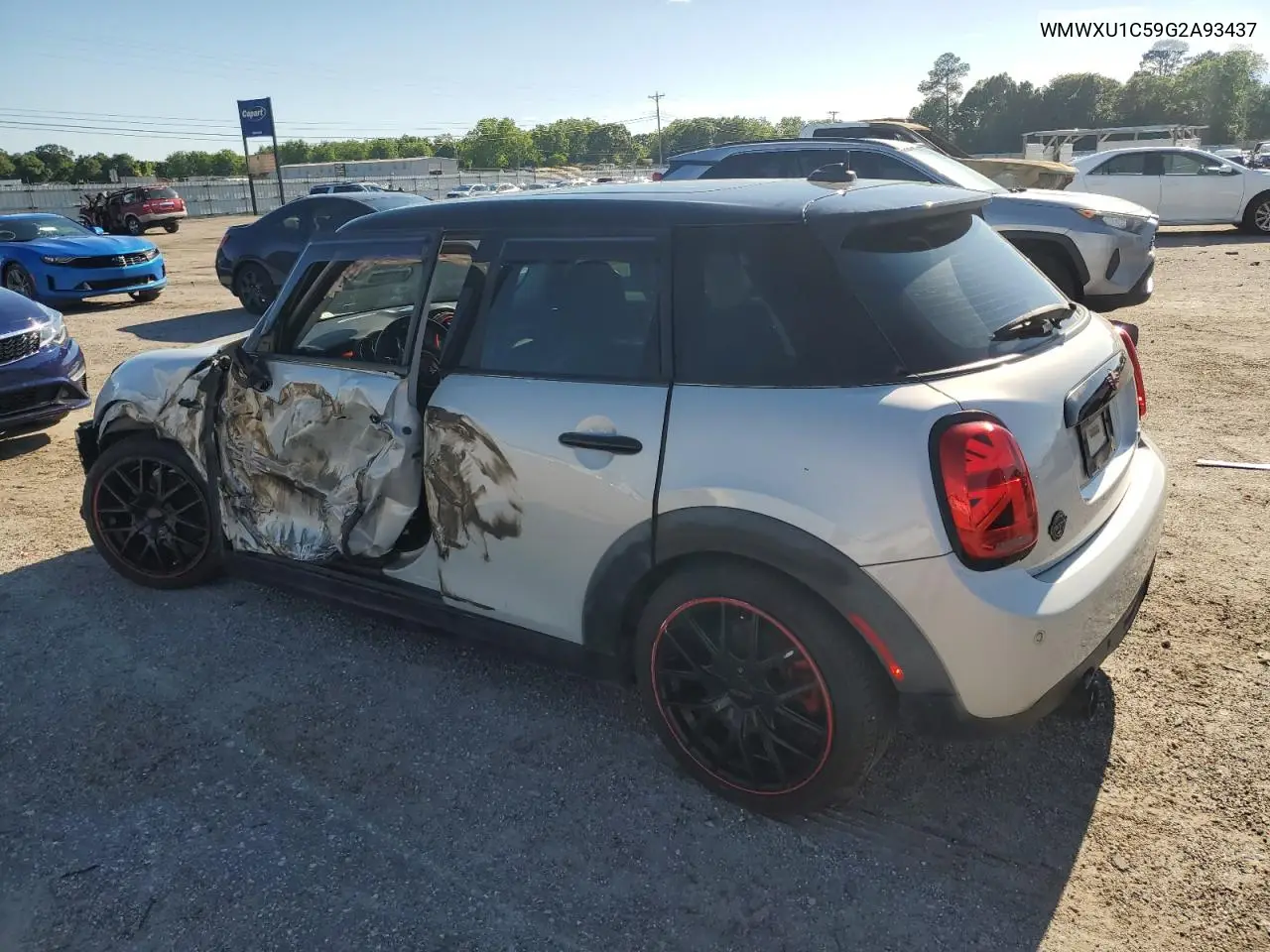2016 Mini Cooper VIN: WMWXU1C59G2A93437 Lot: 56624955