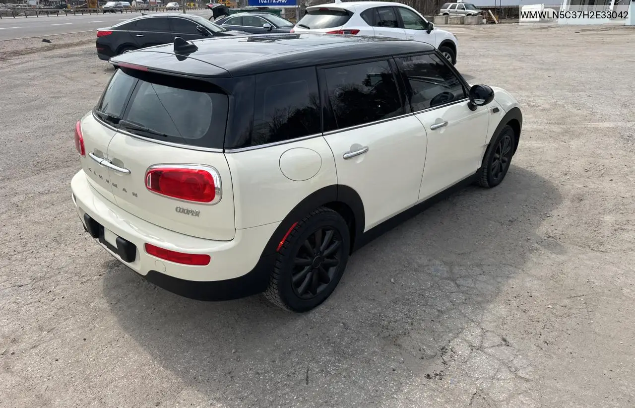 2017 Mini Cooper Clubman VIN: WMWLN5C37H2E33042 Lot: 53342785