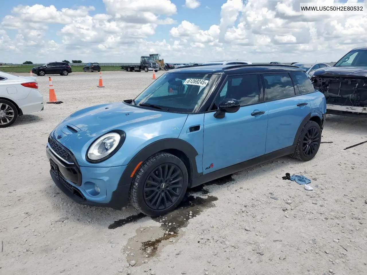 2017 Mini Cooper S Clubman All4 VIN: WMWLU5C50H2E80532 Lot: 61269245