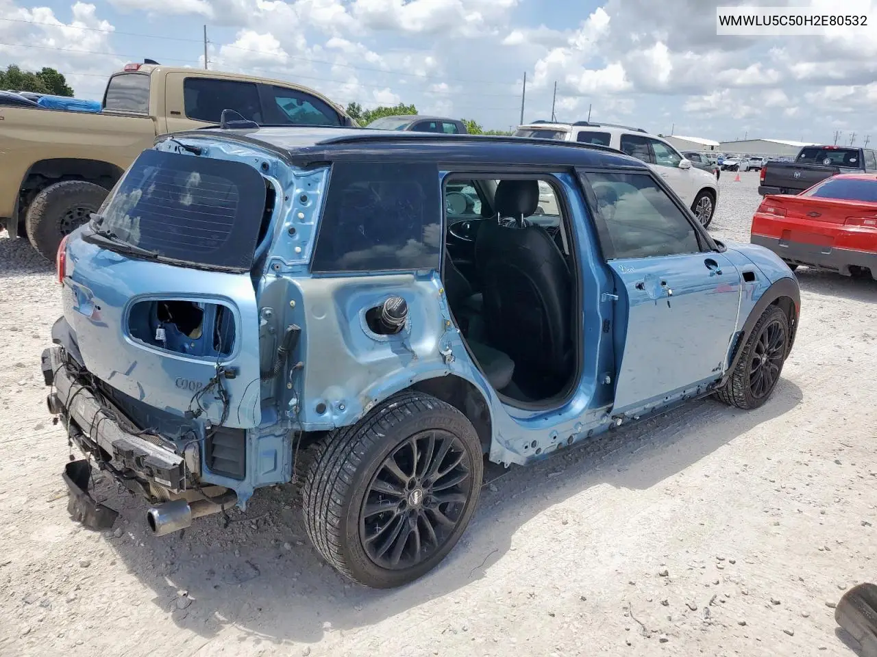 2017 Mini Cooper S Clubman All4 VIN: WMWLU5C50H2E80532 Lot: 61269245
