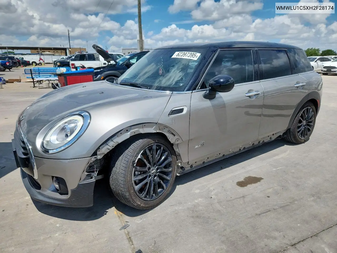 2017 Mini Cooper Clubman All4 VIN: WMWLU1C5XH2F28174 Lot: 62397395