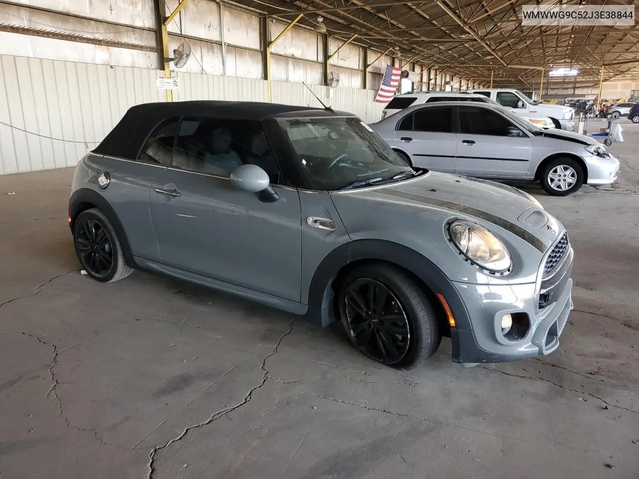 2018 Mini Cooper S VIN: WMWWG9C52J3E38844 Lot: 56579205