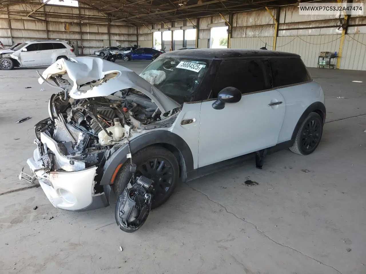 2018 Mini Cooper S VIN: WMWXP7C53J2A47474 Lot: 56884525