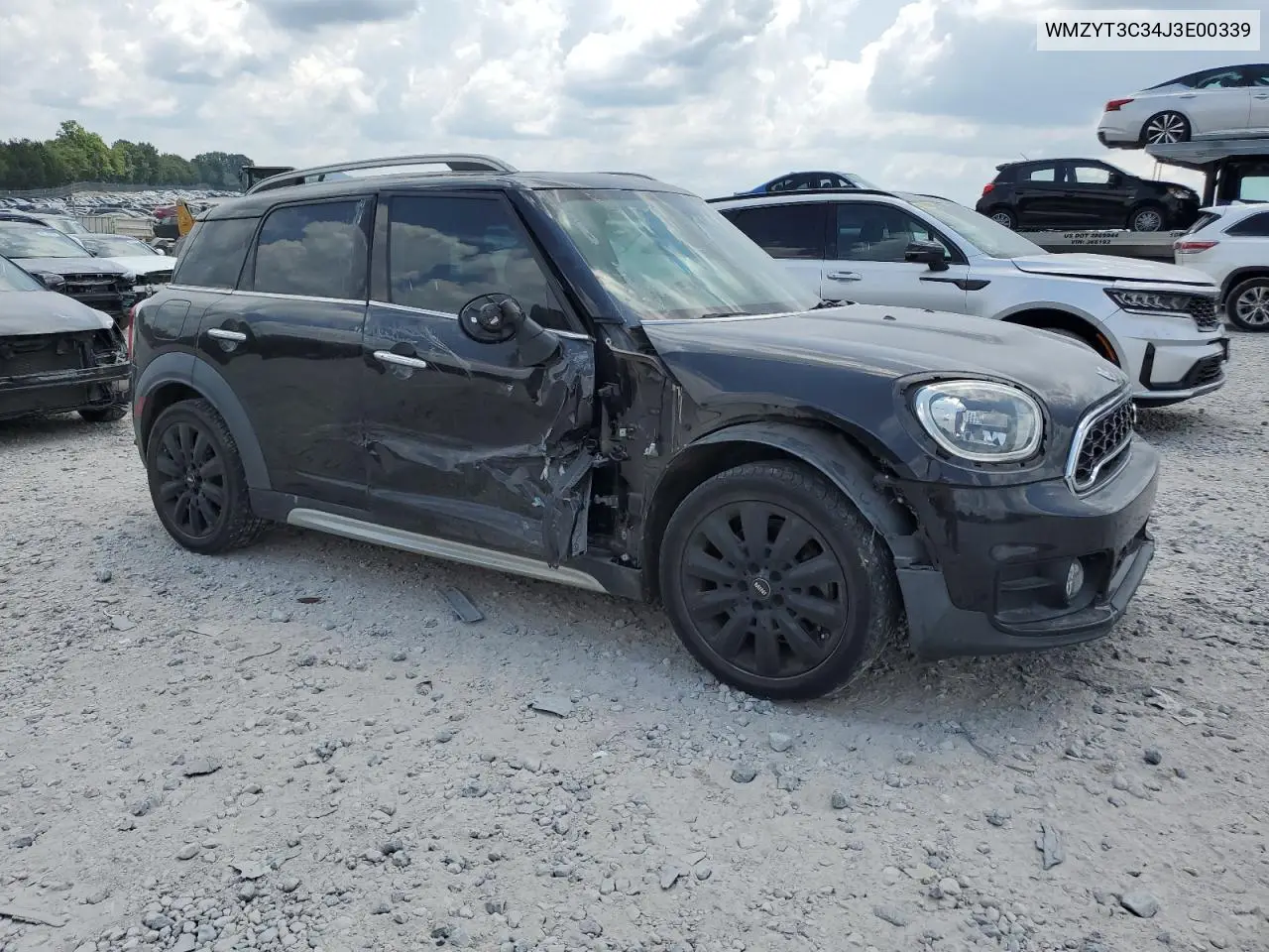 2018 Mini Cooper S Countryman VIN: WMZYT3C34J3E00339 Lot: 62577165