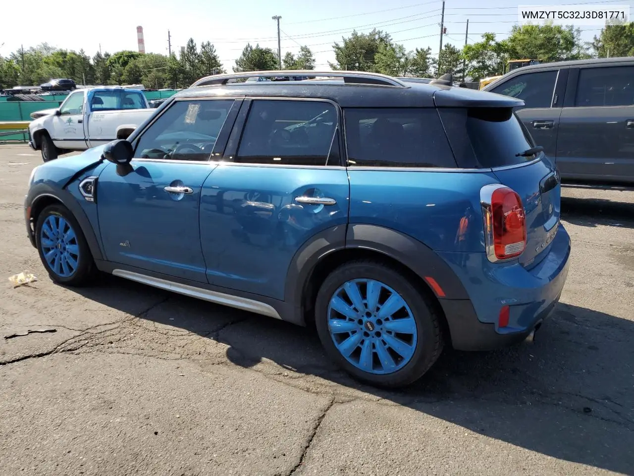 2018 Mini Cooper S Countryman All4 VIN: WMZYT5C32J3D81771 Lot: 62719865