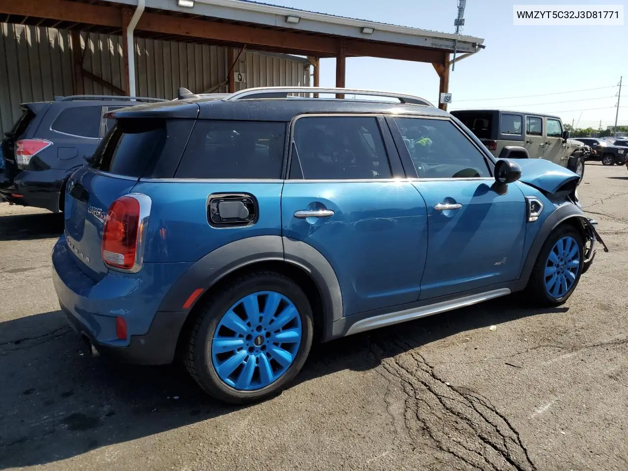 2018 Mini Cooper S Countryman All4 VIN: WMZYT5C32J3D81771 Lot: 62719865