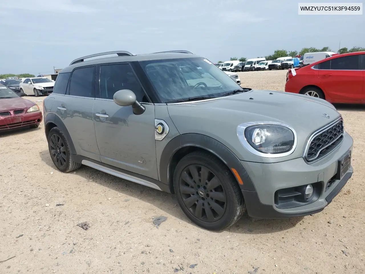 2019 Mini Cooper S E Countryman All4 VIN: WMZYU7C51K3F94559 Lot: 56243005