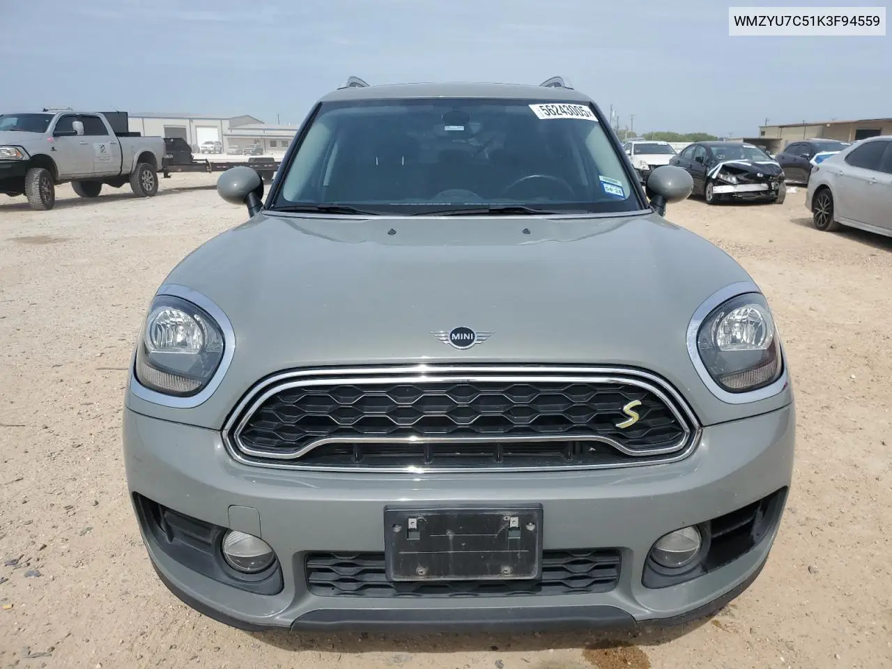 2019 Mini Cooper S E Countryman All4 VIN: WMZYU7C51K3F94559 Lot: 56243005