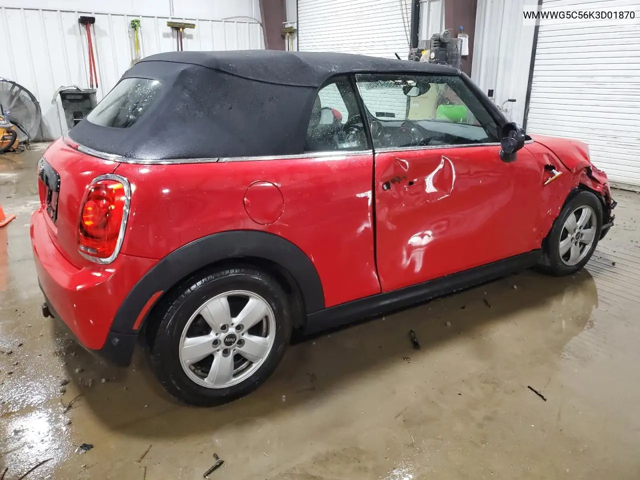 2019 Mini Cooper VIN: WMWWG5C56K3D01870 Lot: 56664905