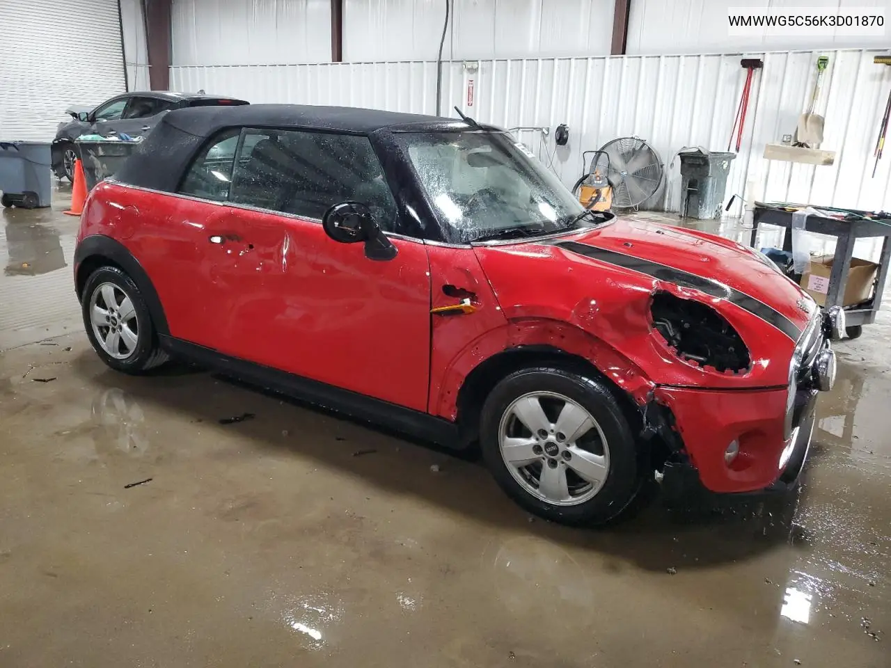 2019 Mini Cooper VIN: WMWWG5C56K3D01870 Lot: 56664905