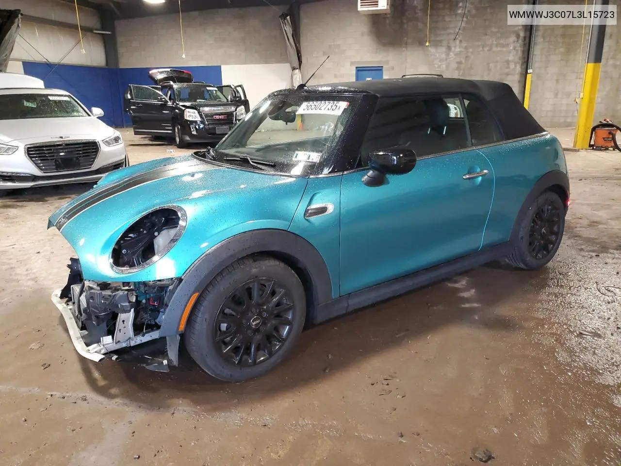 2020 Mini Cooper VIN: WMWWJ3C07L3L15723 Lot: 56502735